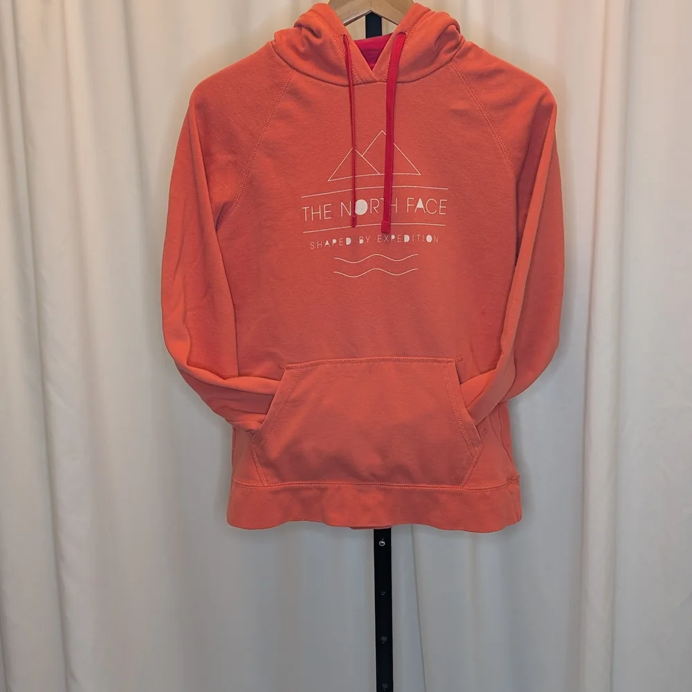 The North Face Bright Orange Hoodie - Picture 2 of 6